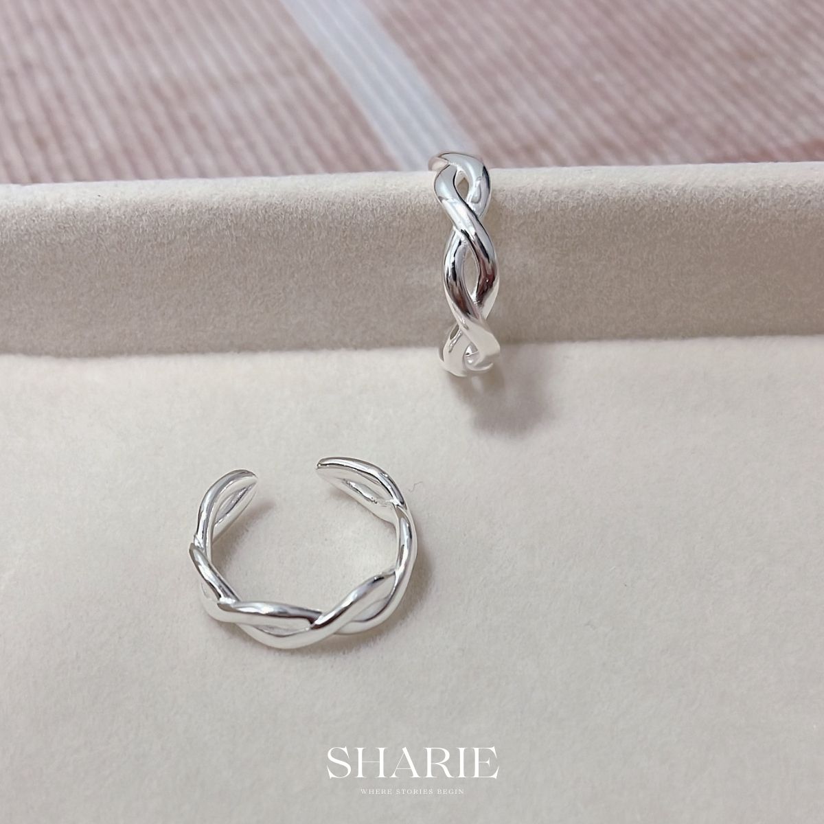 Braid Ring丨925 Silver丨R09-silver ring