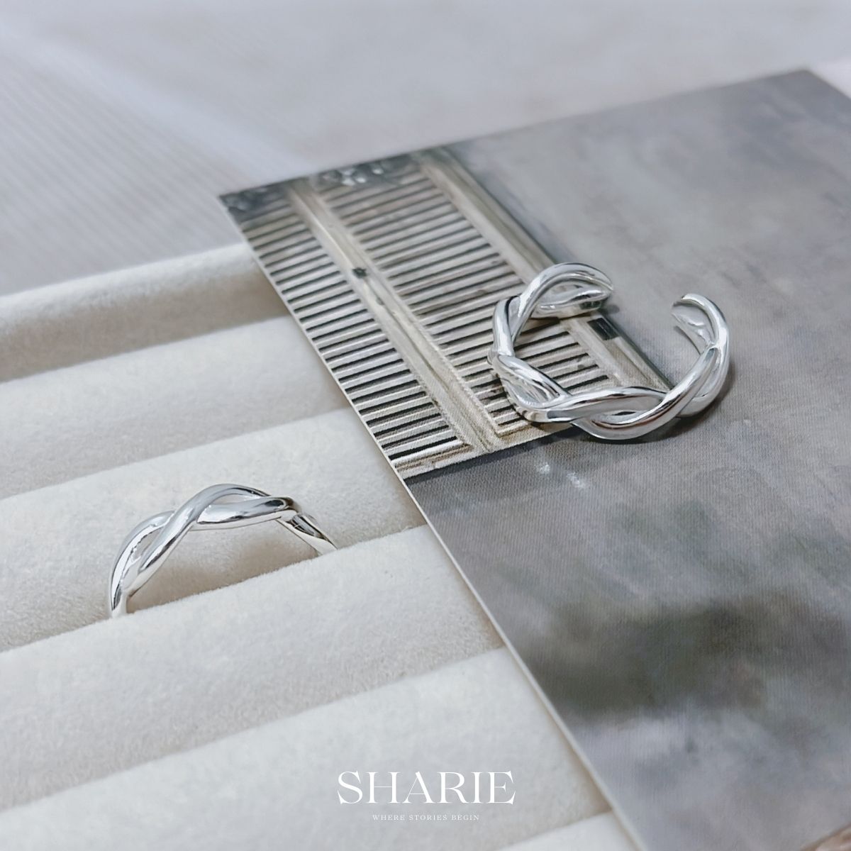 Braid Ring丨925 Silver丨R09