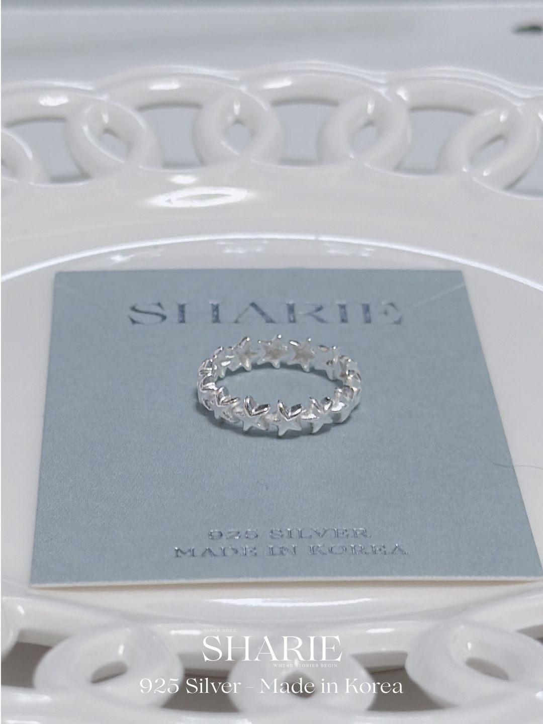 #734丨Stars Ring丨925 Silver