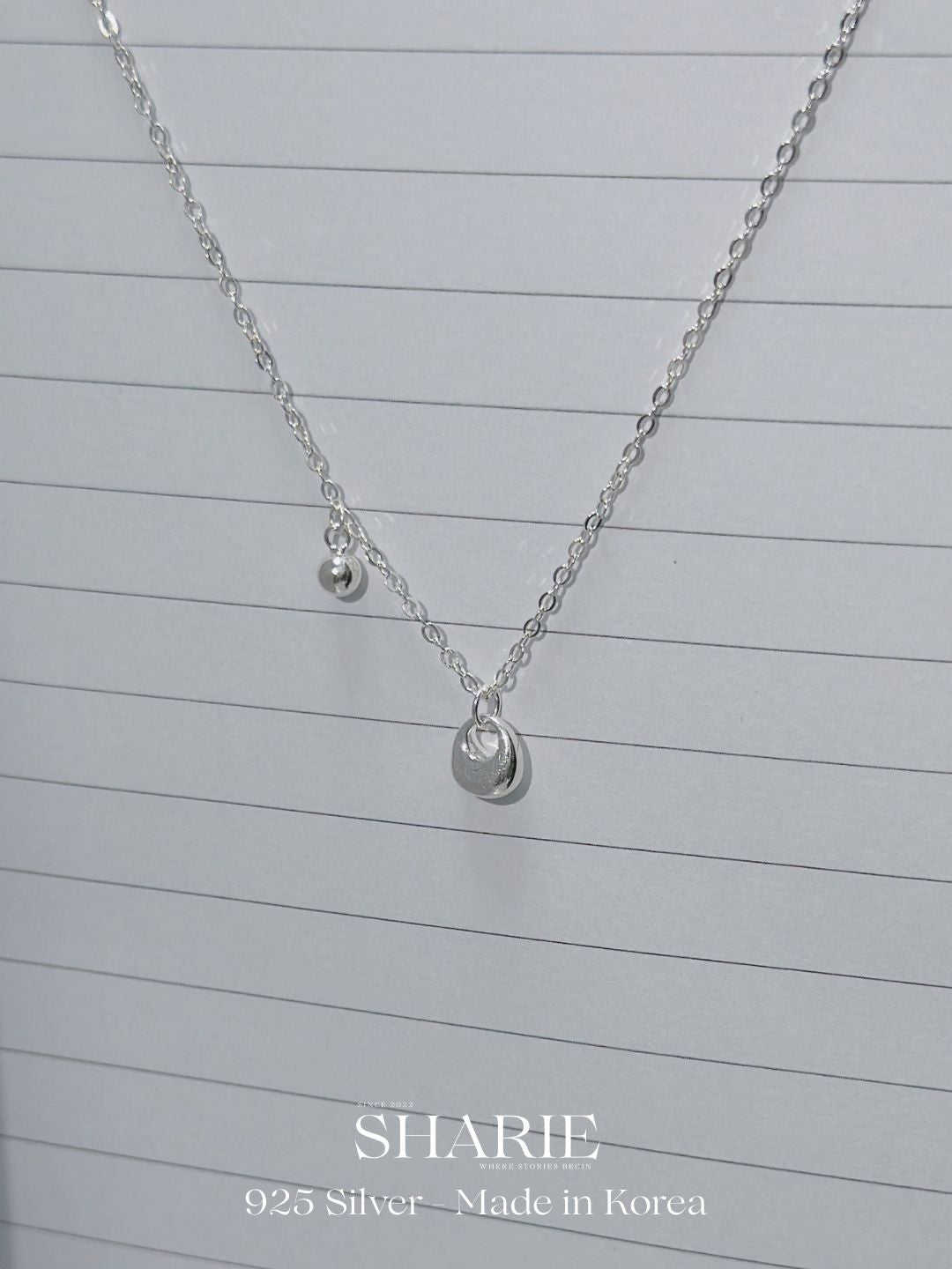 #716 | Drops Necklace | 925 Silver