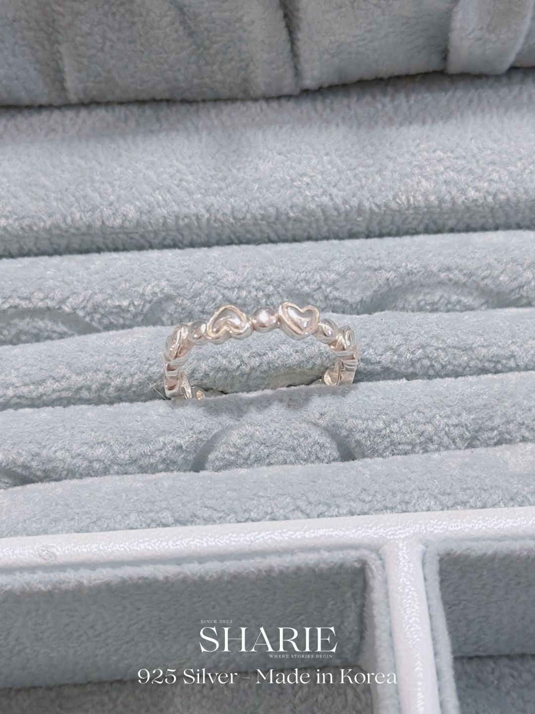 #503 | Little Hearts Ring | 925 Silver