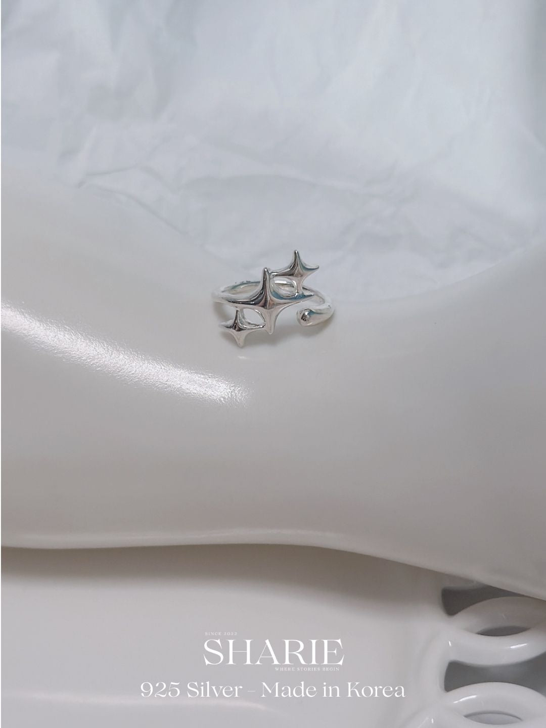 #425 | Cosmic Polaris Ring | 925 Silver