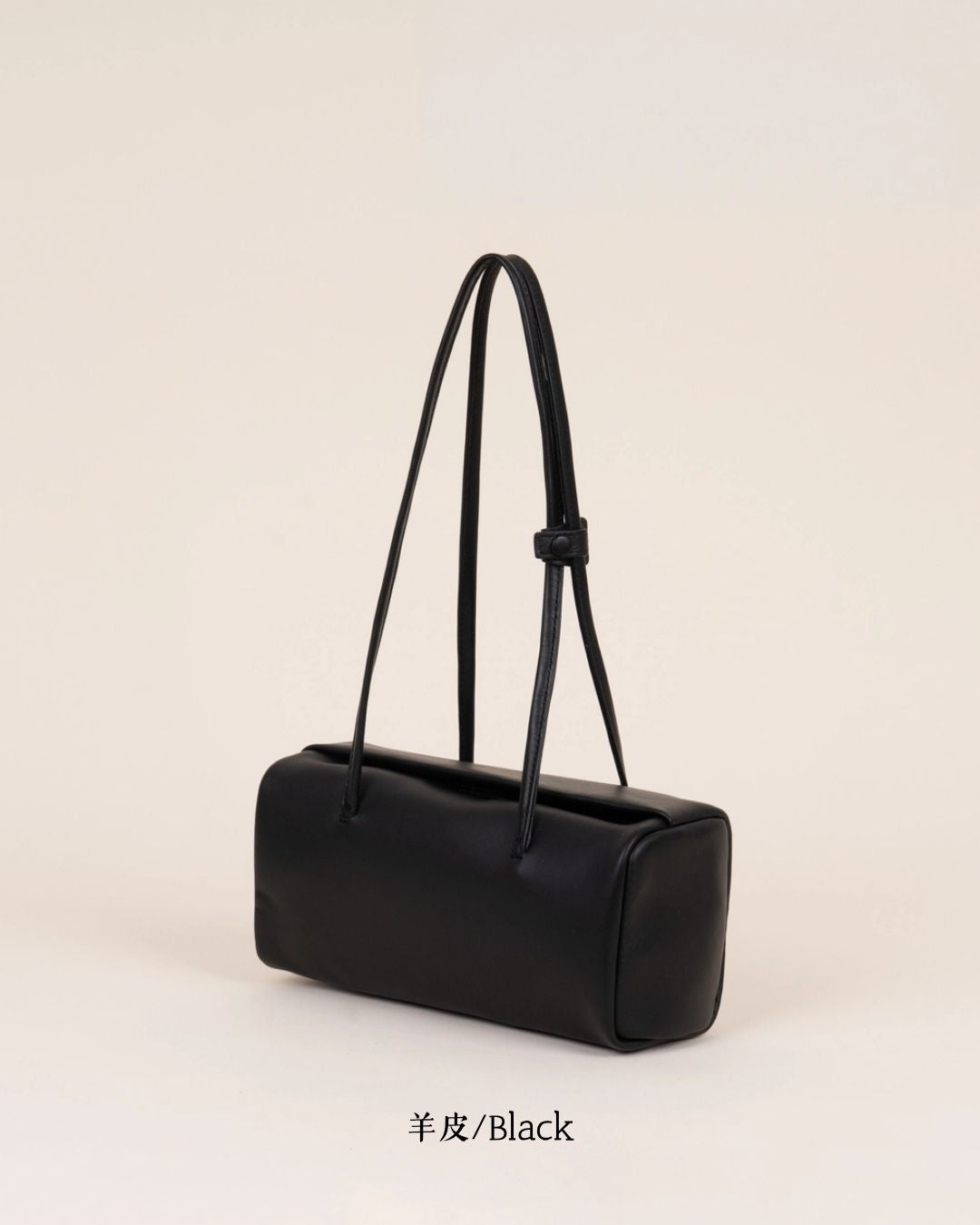 A38 | Mini Brick Shoulder Bag 迷你真皮磁吸方形單肩袋 | 荔枝紋牛皮 | 羊皮 | 韓國 Bucks and Leather