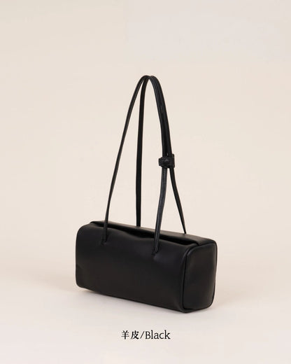 A38 | Mini Brick Shoulder Bag 迷你真皮磁吸方形單肩袋 | 荔枝紋牛皮 | 羊皮 | 韓國 Bucks and Leather