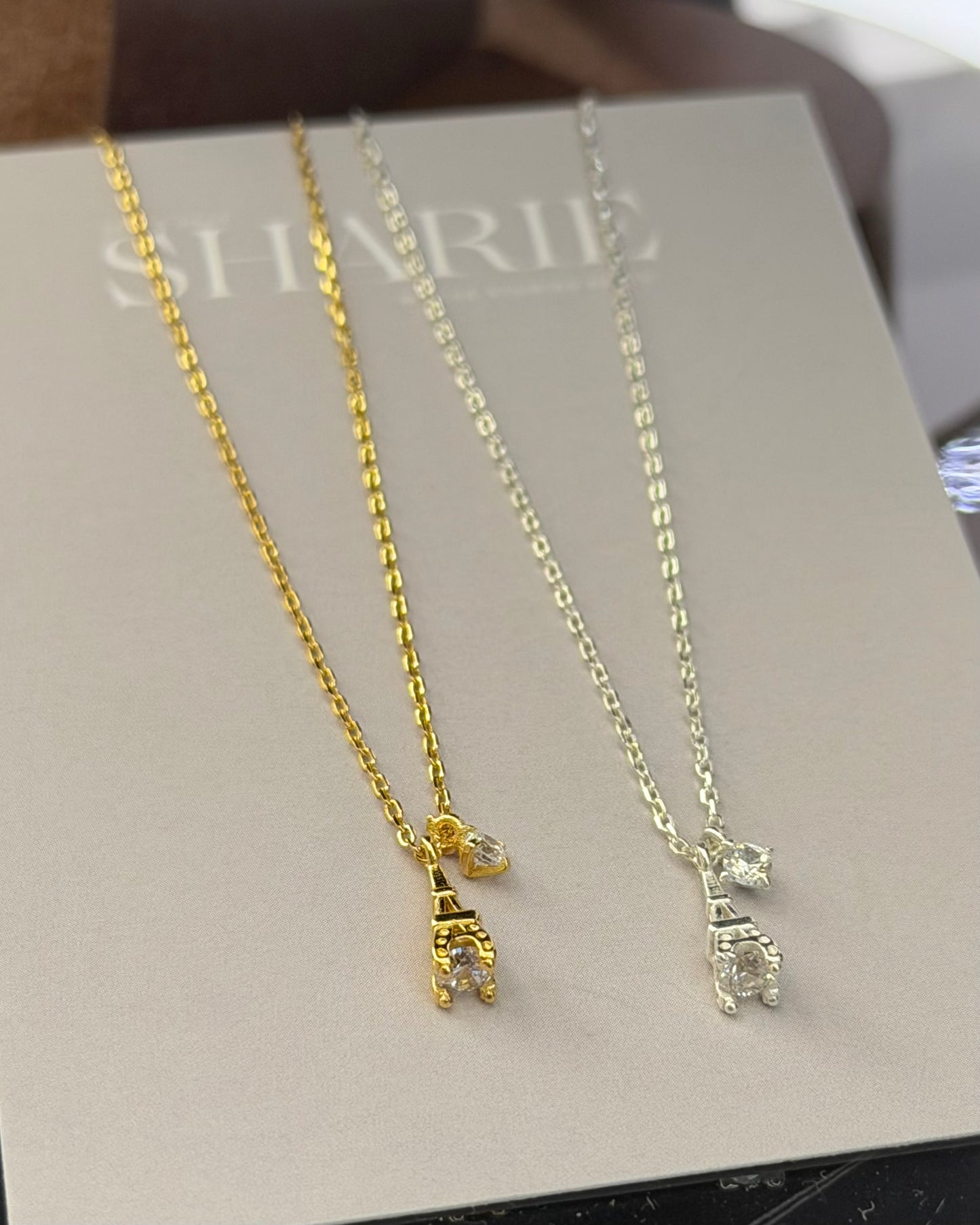 #345-346 | Eiffel Tower Necklace丨925 Silver