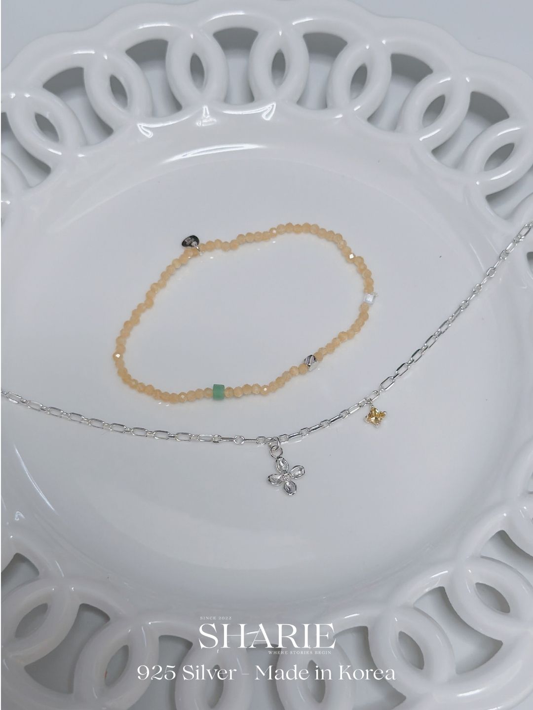 #755 #756丨Citrus Breeze Bracelet丨925 Silver