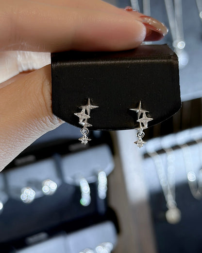 #267丨Galaxy Drop Earrings丨925 Silver