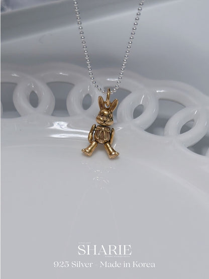 #746 #747 | Bear King and Ribbon Rabbit | 925 Silver