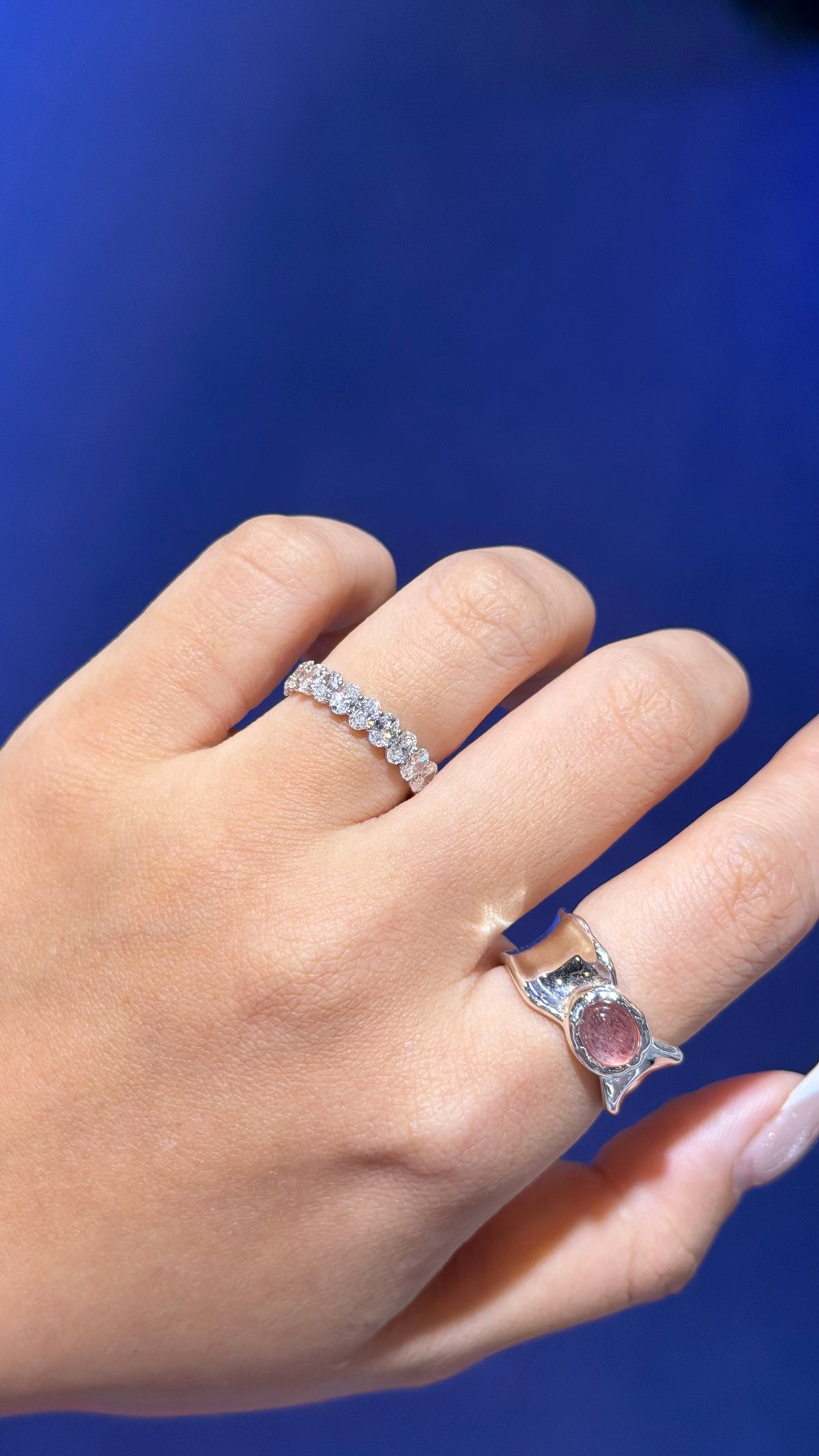 Oval Lab Grown Diamond Eternity Ring