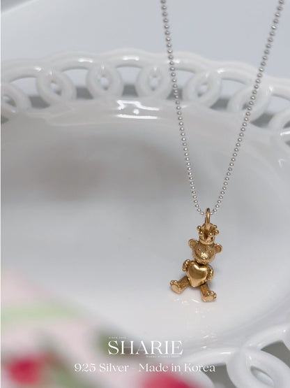 #746 #747 | Bear King and Ribbon Rabbit | 925 Silver