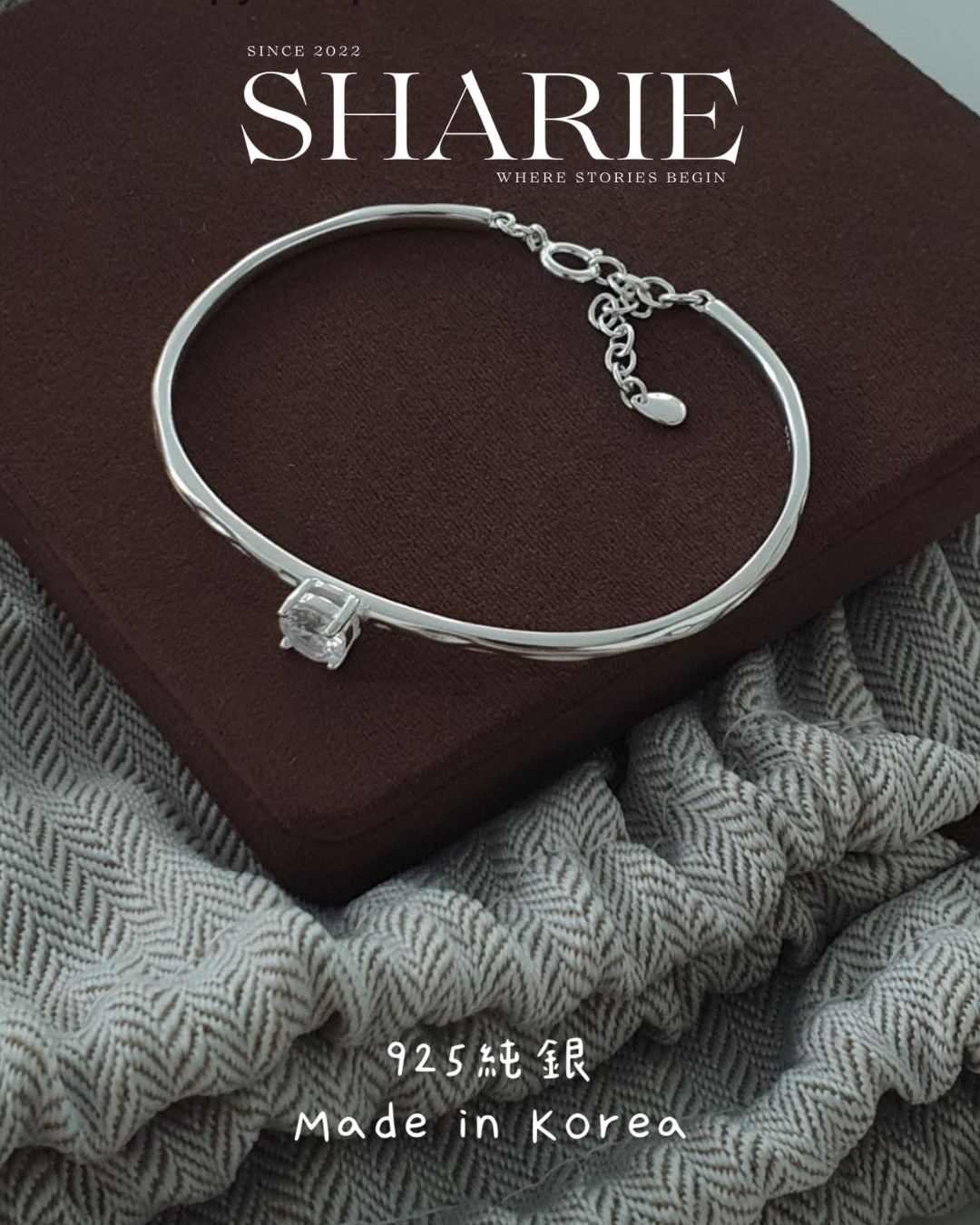 The Aura Bangle丨925 Silver