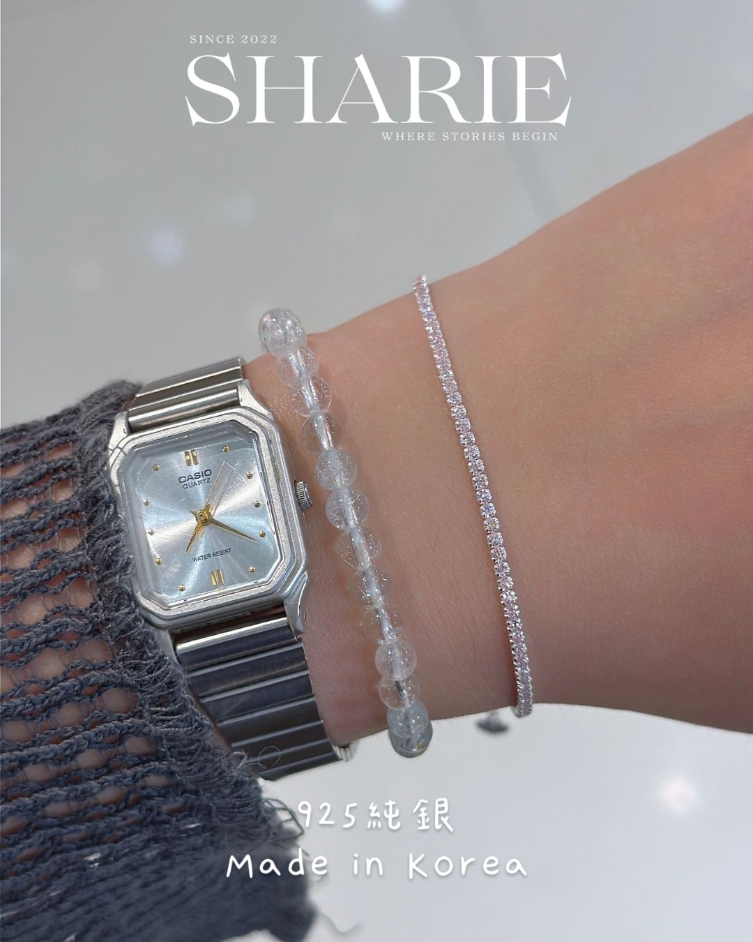 #607 #608 | 1.8mm Tennis Bracelet | 925 Silver
