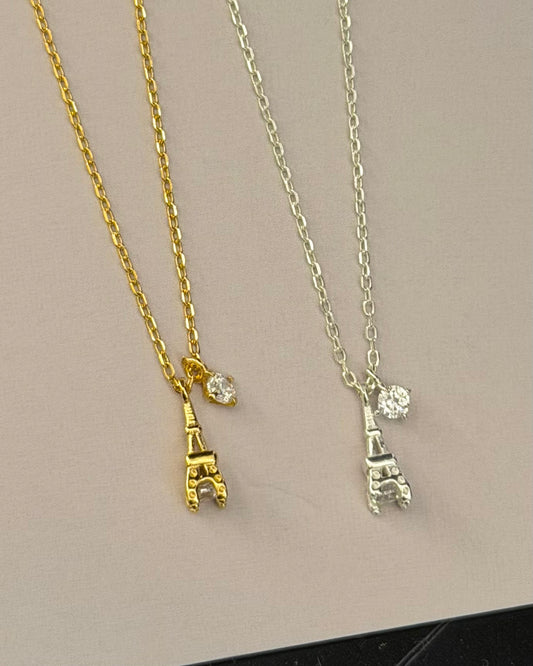 #345-346 | Eiffel Tower Necklace丨925 Silver