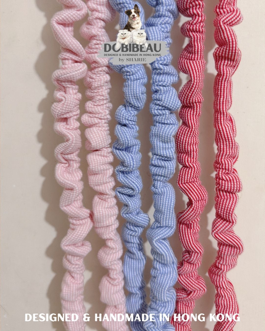 細格仔電話繩 🇰🇷 韓國純棉布料 | 電話繩Phone Strap | DOBIBEAU