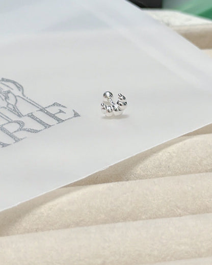 #667 | Croisaant Piercing - Screw-back | 925 Silver
