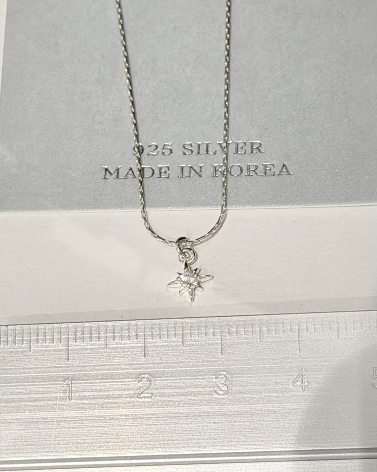 #403 | Mini Polystar Necklace丨925 Silver