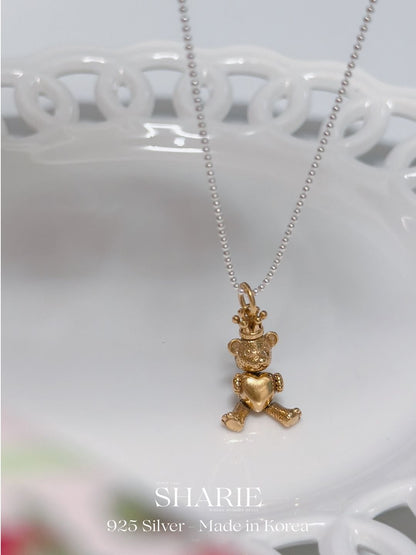 #746 #747 | Bear King and Ribbon Rabbit | 925 Silver