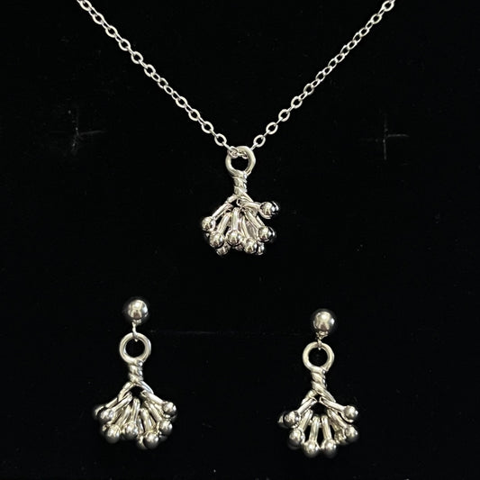 925 Silver Horseshoe clasps Necklace and Earrings Made in Korea 925純銀馬蹄扣頸鏈和耳環 韓國製造 純銀頸鏈 純銀耳環 Sterling Silver Necklace Sterling Silver Earrings 幸運馬蹄扣飾物 Symbolic Lucky horseshoe earrings and necklace
