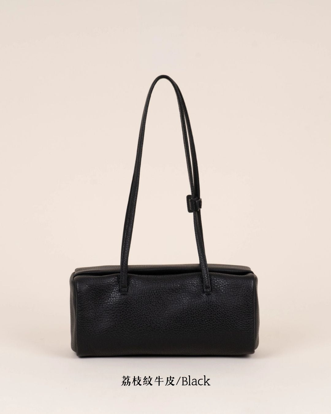 A38 | Mini Brick Shoulder Bag 迷你真皮磁吸方形單肩袋 | 荔枝紋牛皮 | 羊皮 | 韓國 Bucks and Leather