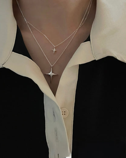 #468-469 | The Star and Galaxy Necklace丨925 Silver