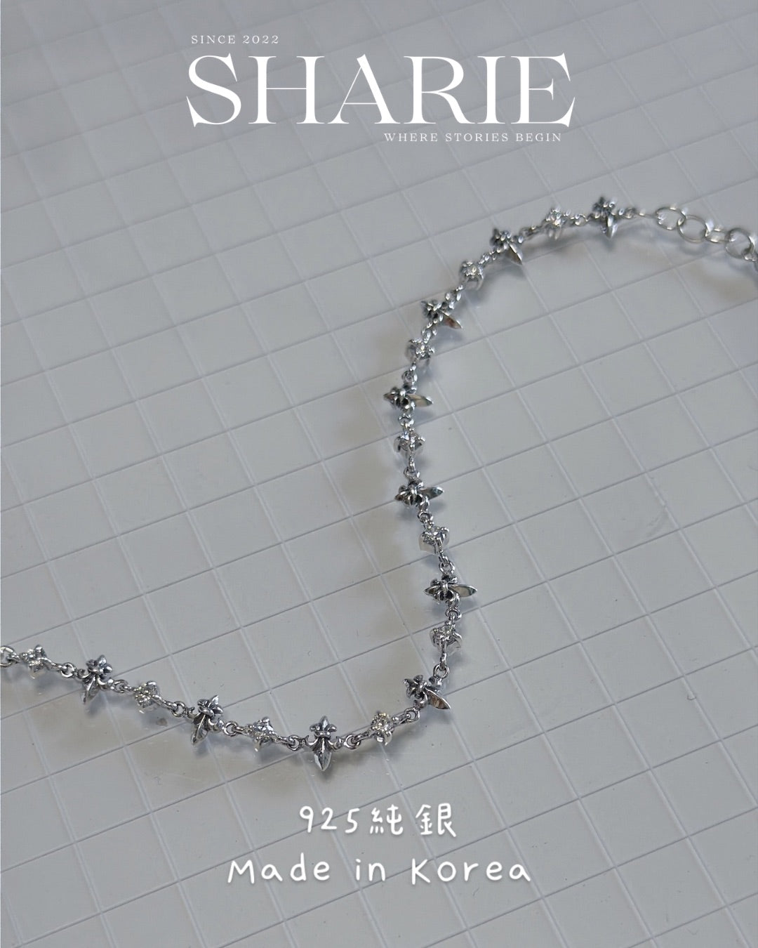 #687 | ⚜️Vintage Fluer Bracelet丨925 Silver