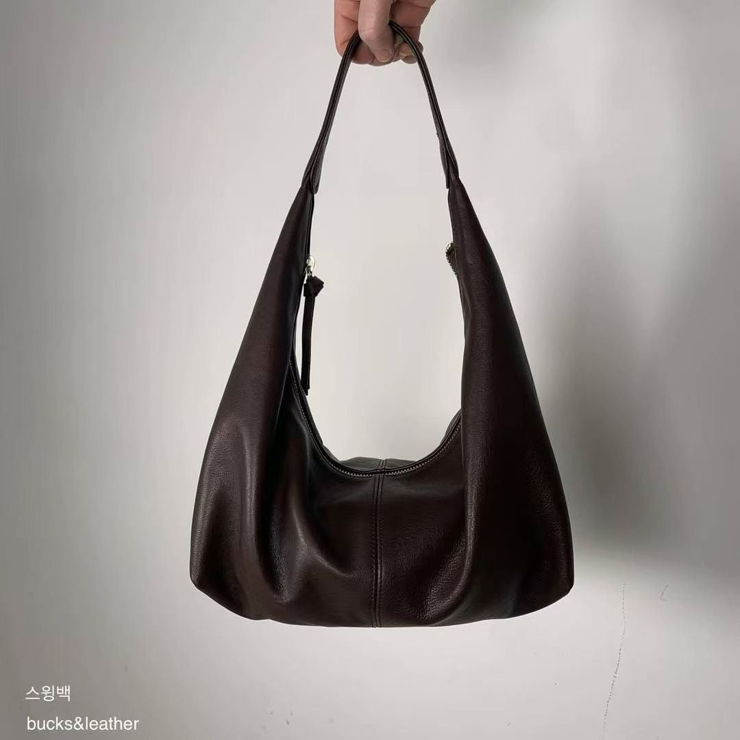 A09 | 羊皮單肩袋 | S | 韓國Bucks and Leather