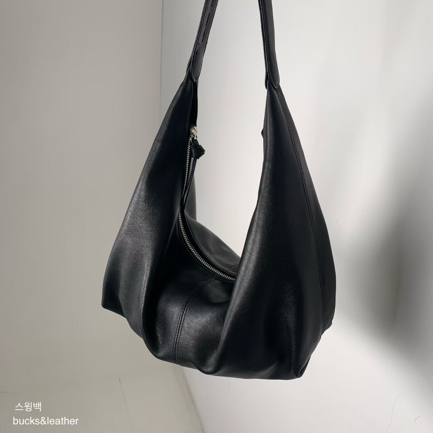 A09 | 羊皮單肩袋 | S | 韓國Bucks and Leather