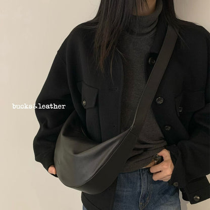 A10 | 羊皮半月形兩用袋 | 韓國 Bucks and Leather