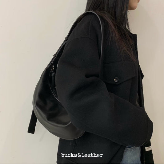 A10 | 羊皮半月形兩用袋 | 韓國 Bucks and Leather