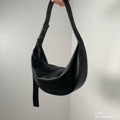 A10 | 羊皮半月形兩用袋 | 韓國 Bucks and Leather