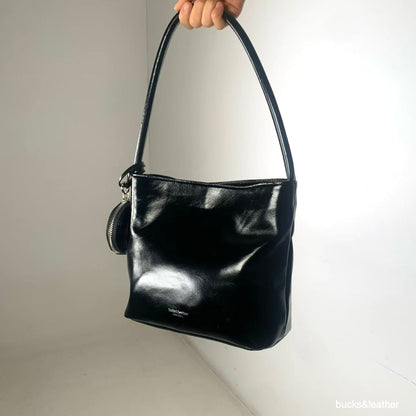 leather bag, hobo bag, cowhide bag, bucks and leather, coin bag, genuine leather bag, made in korea, bag from korea, 韓國製造，韓國真皮袋，韓國設計師品牌，牛皮袋，媽咪袋，mommy bag, hobo袋，韓國代購