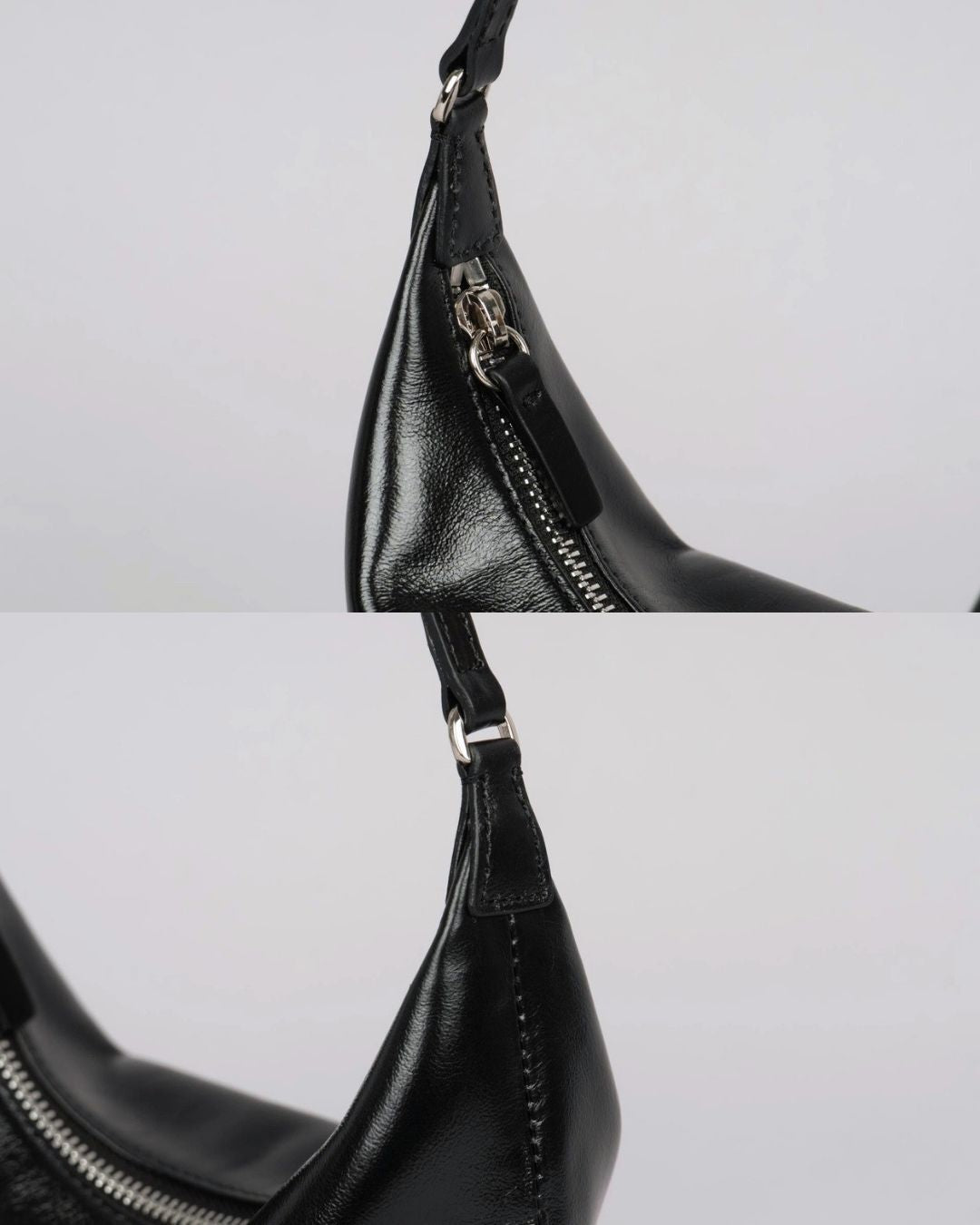 A21 | 牛皮迷你半月單肩袋 | 韓國 Bucks and Leather