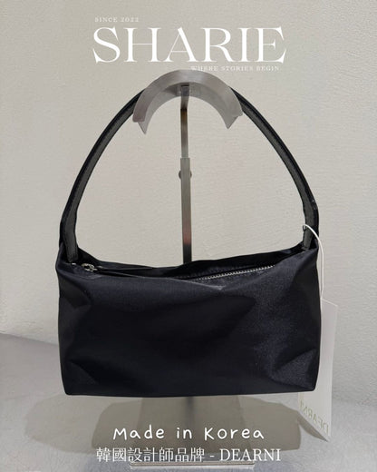 A23 | Handy Mini Nylon Bag 耐磨尼龍+真牛皮肩帶 | 韓國設計師品牌