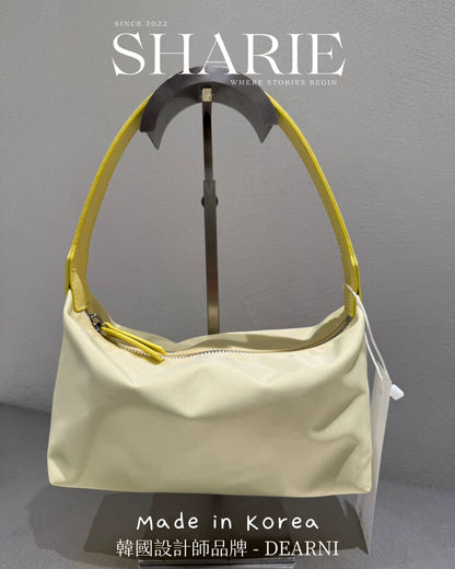 A23 | Handy Mini Nylon Bag 耐磨尼龍+真牛皮肩帶 | 韓國設計師品牌