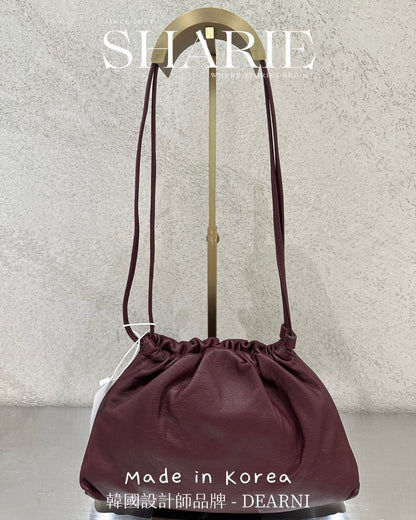 A25 | Lazy Versatile Drawstring Bag 全牛皮索繩袋 | 韓國設計師品牌