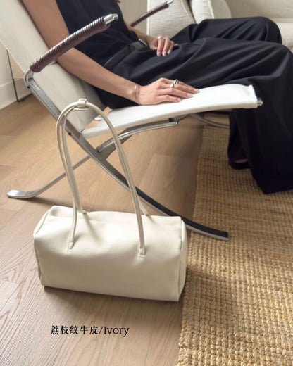 A37 | Brick Shoulder Bag 真皮磁吸方形單肩袋 | 荔枝紋牛皮 | 亮面牛皮 | 羊皮 | 韓國 Bucks and Leather