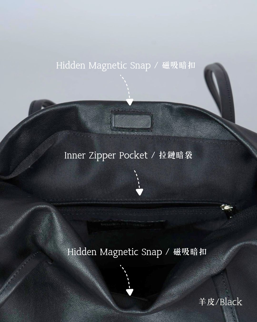 A37 | Brick Shoulder Bag 真皮磁吸方形單肩袋 | 荔枝紋牛皮 | 亮面牛皮 | 羊皮 | 韓國 Bucks and Leather