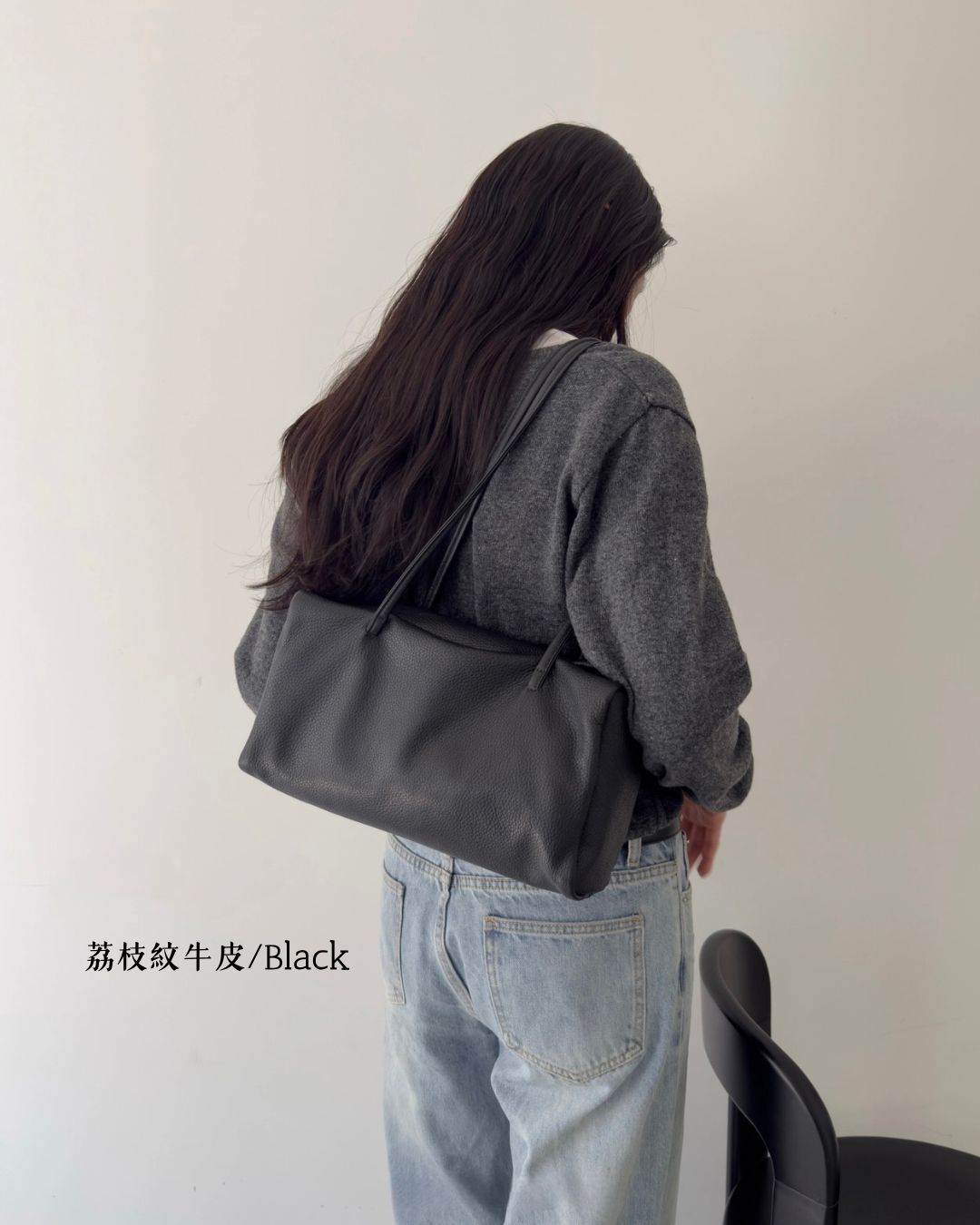 A37 | Brick Shoulder Bag 真皮磁吸方形單肩袋 | 荔枝紋牛皮 | 亮面牛皮 | 羊皮 | 韓國 Bucks and Leather
