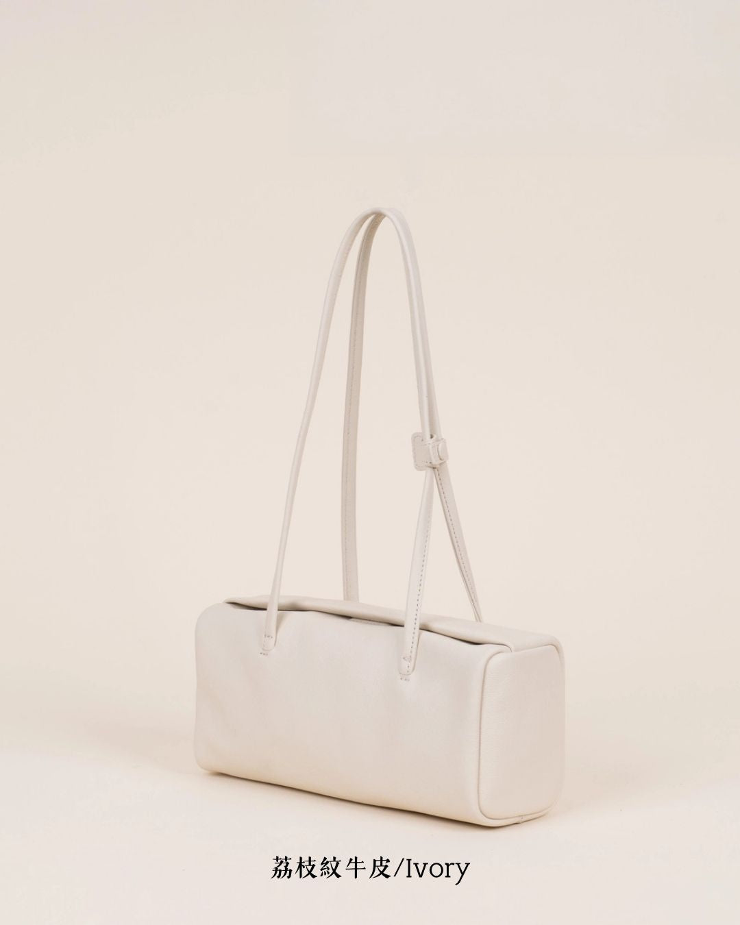 A38 | Mini Brick Shoulder Bag 迷你真皮磁吸方形單肩袋 | 荔枝紋牛皮 | 羊皮 | 韓國 Bucks and Leather