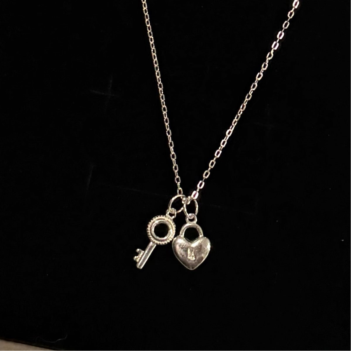 #407 | Love Lock Necklace丨925 Silver