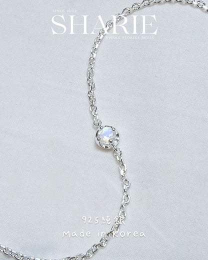 #609-11丨Natural Stone Bracelet丨925 Silver