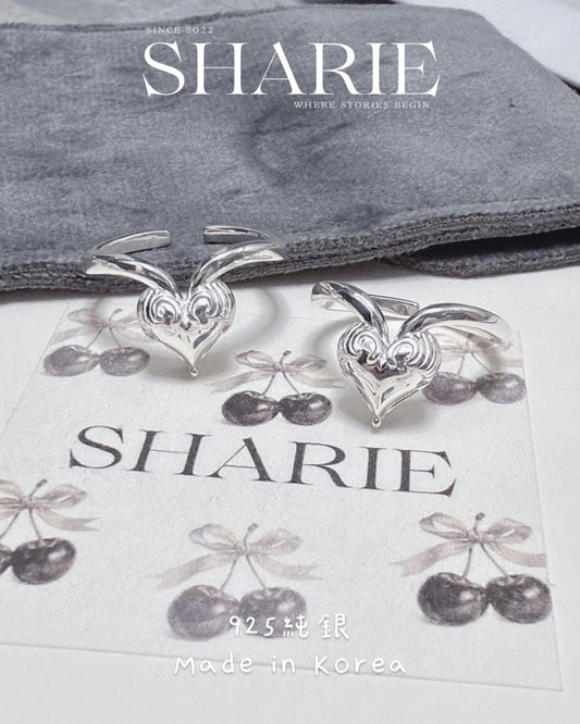#625丨Guardian Wings Heart Ring丨925 Silver