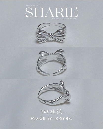 #618丨Solid Rosette Ring丨925 Silver