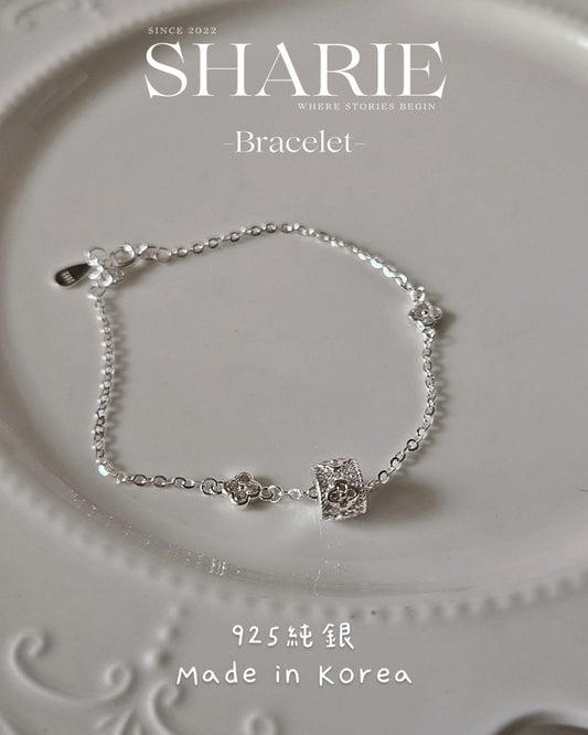 #412 | Four Leaf Lucky Charm Bracelet丨925 Silver