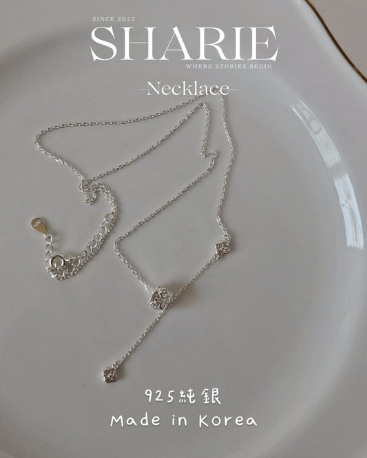 #405N #412B | Four Leaf Lucky Charm Necklace and Bracelet丨925 Silver