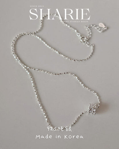 #406 | Shinning Charm Necklace丨925 Silver
