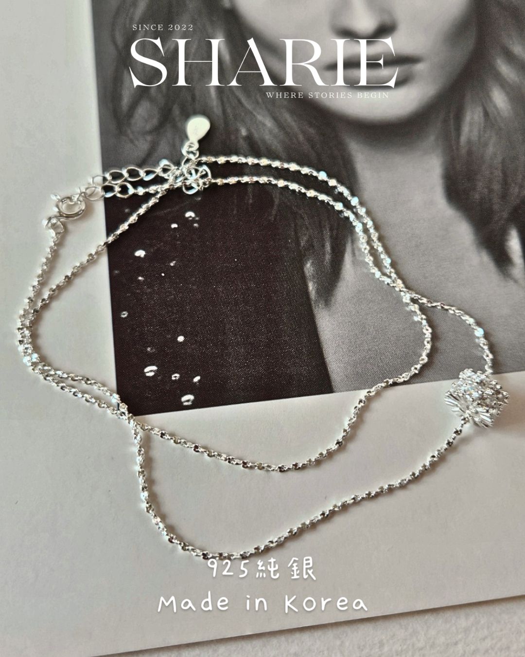 #406 | Shinning Charm Necklace丨925 Silver
