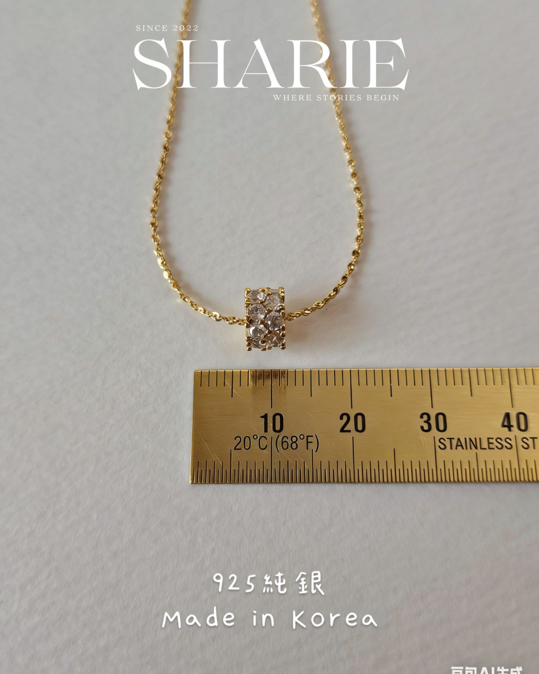 #406 | Shinning Charm Necklace丨925 Silver