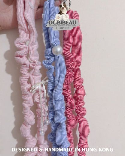 細格仔電話繩 🇰🇷 韓國純棉布料 | 電話繩Phone Strap | DOBIBEAU