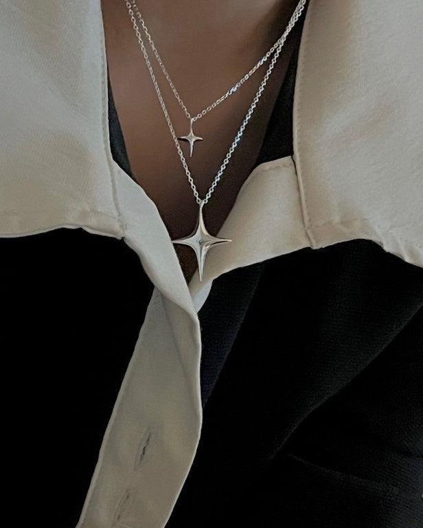 #468-469 | The Star and Galaxy Necklace丨925 Silver